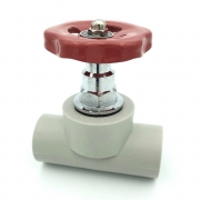 Вентиль полипропиленовый запорный HEISSKRAFT