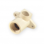 Колено 90° КВ/РВ ХПВХ с креплением