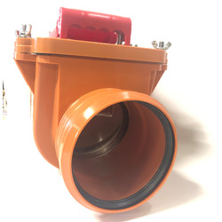 Клапан запорный канализационный с нерж. затвором 110 ТатПолимер