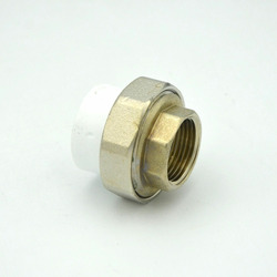 Муфта разборная м./п. PP-R РВ (под трубу) белый РосТурПласт