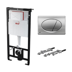 Инсталляции ALCAPLAST Set 3v1 для установки унитаза AM101/1120-3:1RS M71-001