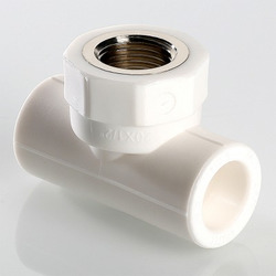 Тройник полипропиленовый с переходом на внутреннюю резьбу VALTEC (VTp.732.0)