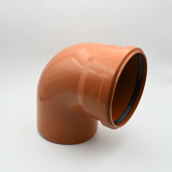 Колено для наружной канализации 160 мм SINIKON